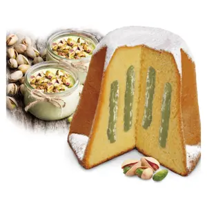 Bánh Bông Lan Kem Hạt Dẻ Cười Phủ Đường Cát, Pandoro il Golosone Pistacchio, 26.45 oz (750g) - MAINA